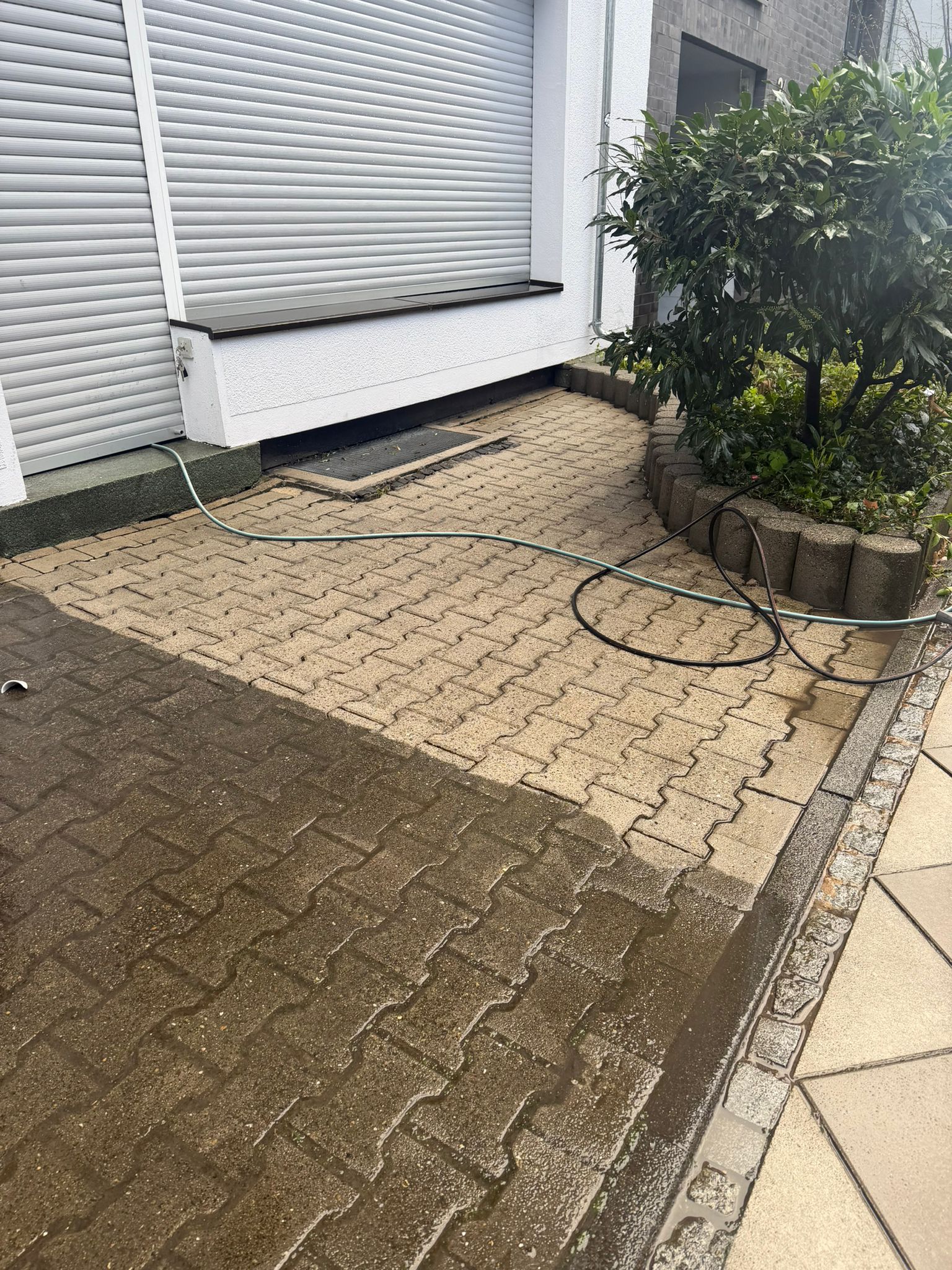 Nachher · Dachbeschichtung