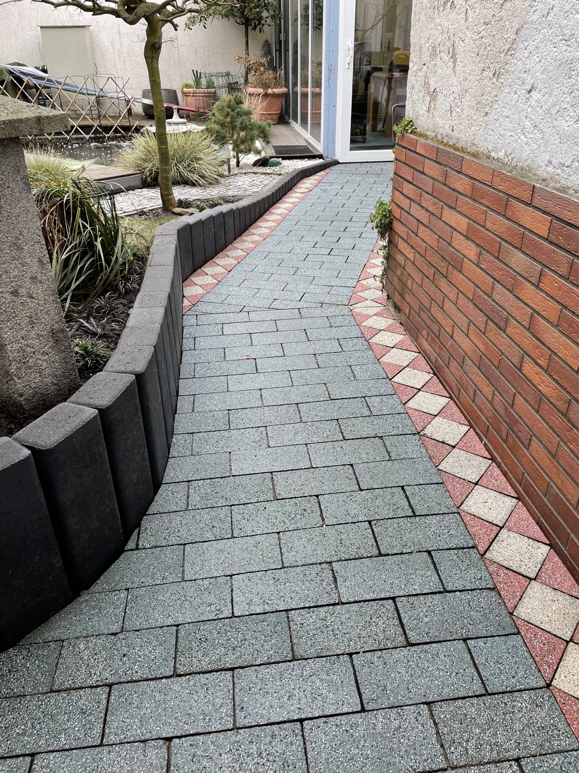 Nachher · Kunstharzverfugung